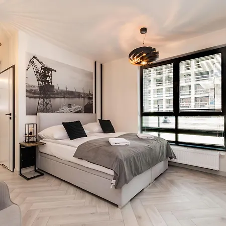 Lägenhet Doki Stocznia By Grand Gdańsk